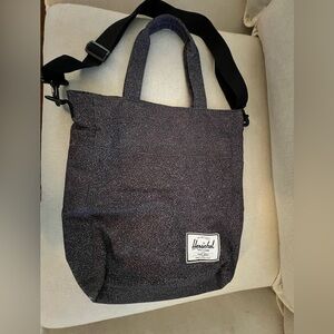 Herschel Supply Company Speckled Black Messenger Bag